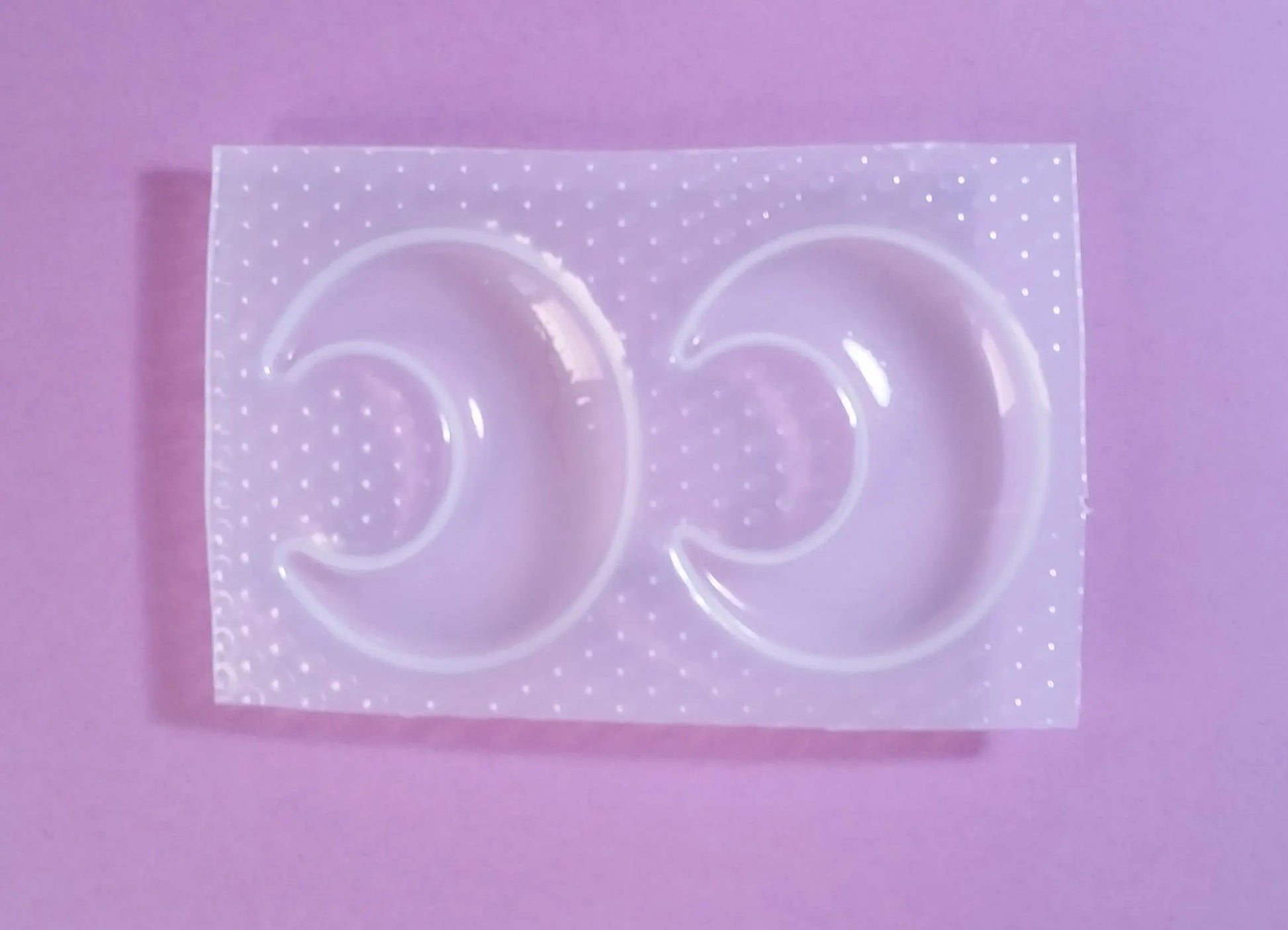 Crescent Moon Plastic Mold The Crafts and Glitter Shop