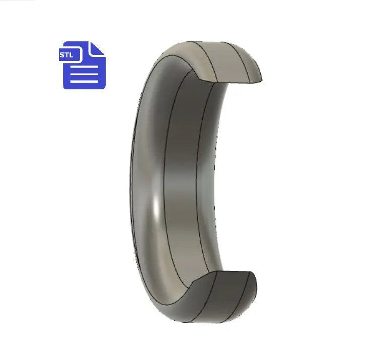 Crescent Moon STL File - for 3D printing - FILE ONLY - The Crafts and Glitter Shop