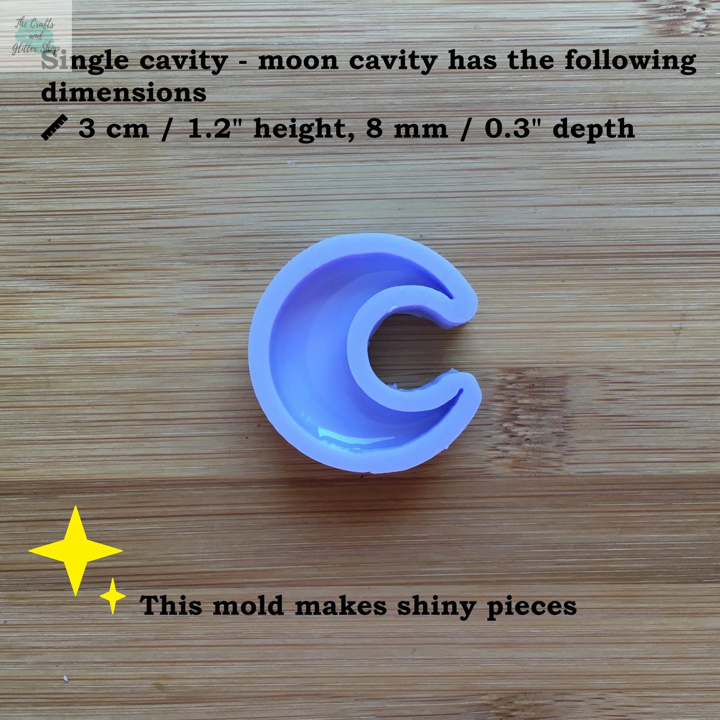 Crescent Moon Silicone Mold