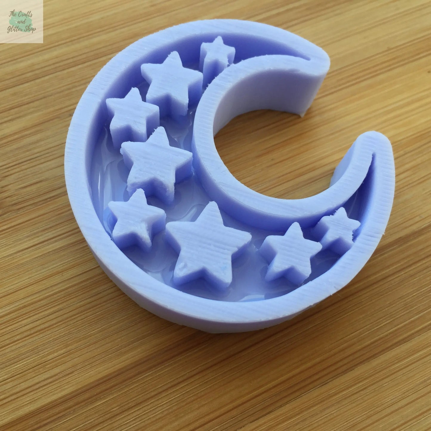 Crescent Moon Silicone Mold The Crafts and Glitter Shop