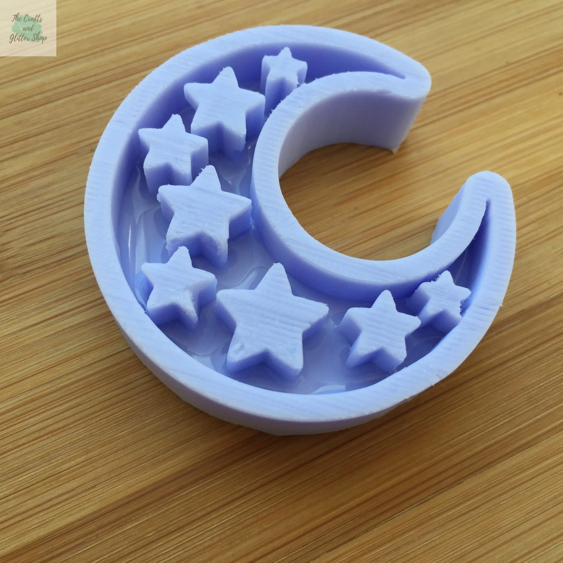 Crescent Moon Silicone Mold The Crafts and Glitter Shop