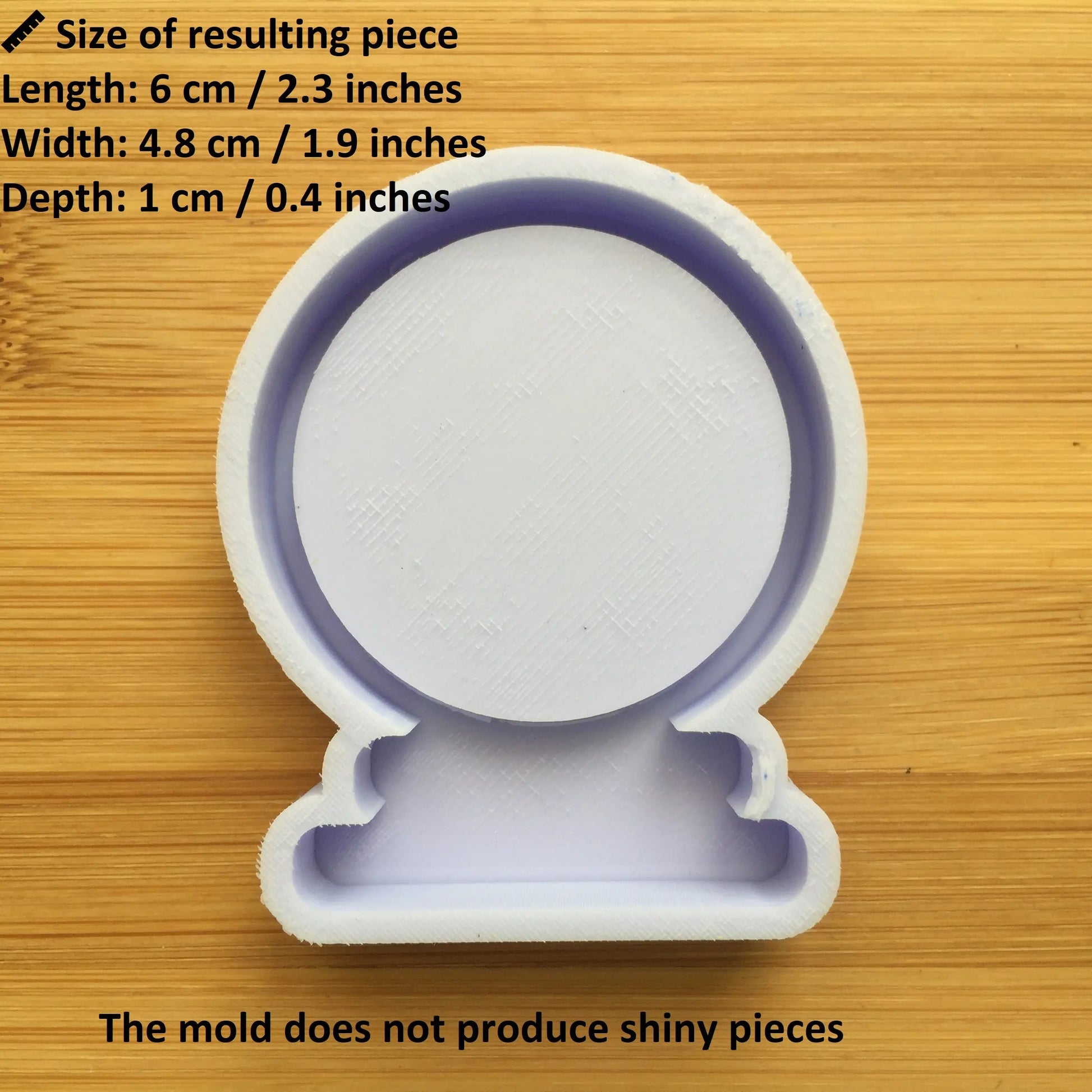 Crystal Ball Shaker Silicone Mold The Crafts and Glitter Shop