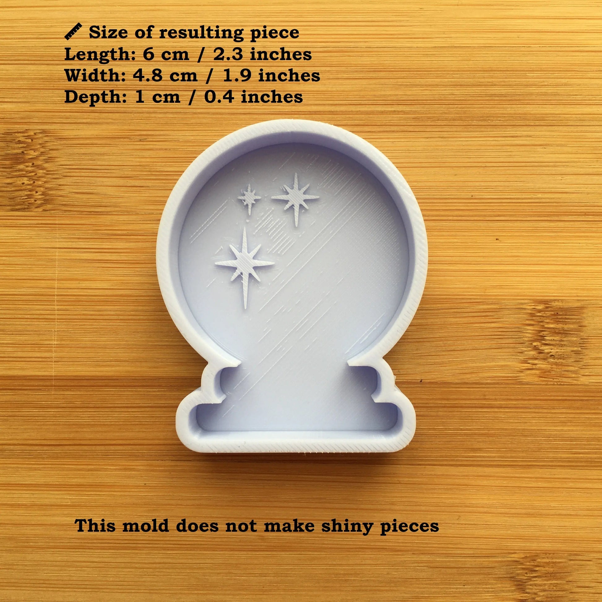 Crystal Ball Silicone Mold - The Crafts and Glitter Shop