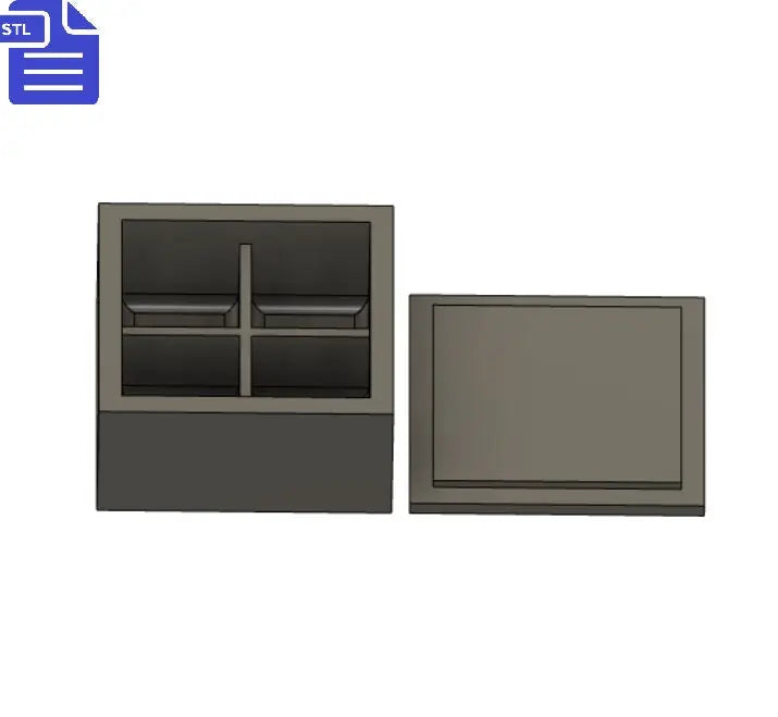 Cubes Snap Bar Mold STL File - for 3D printing - FILE ONLY - Bath Bomb Mold - Shower Steamer - The Crafts and Glitter Shop