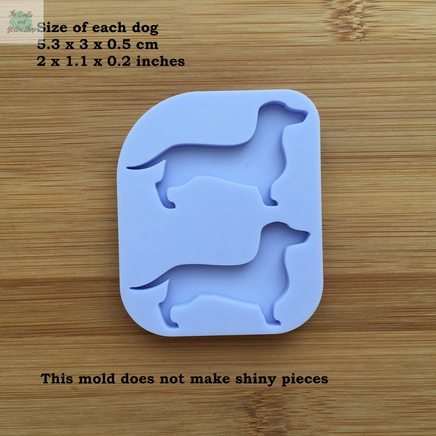 Dachshund Silicone Mold - The Crafts and Glitter Shop