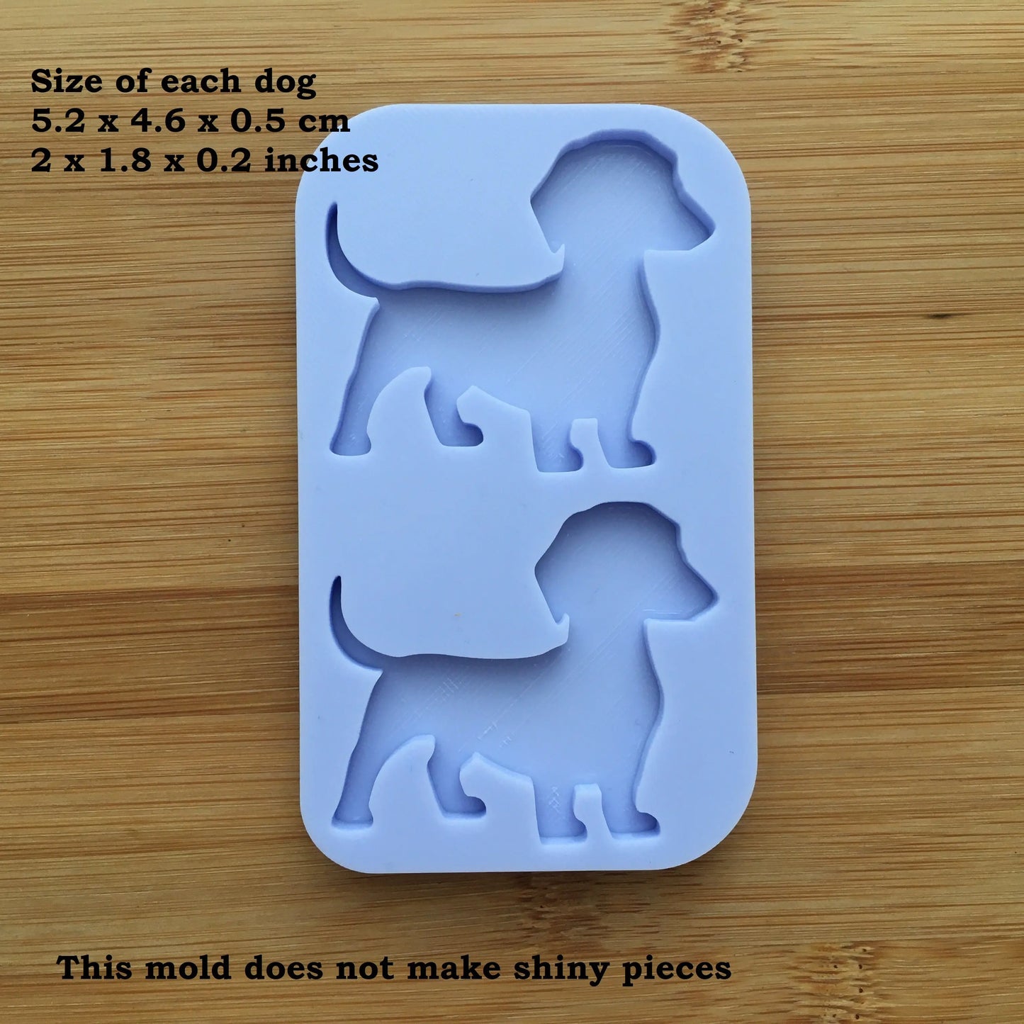 Dachshund Silicone Mold - The Crafts and Glitter Shop