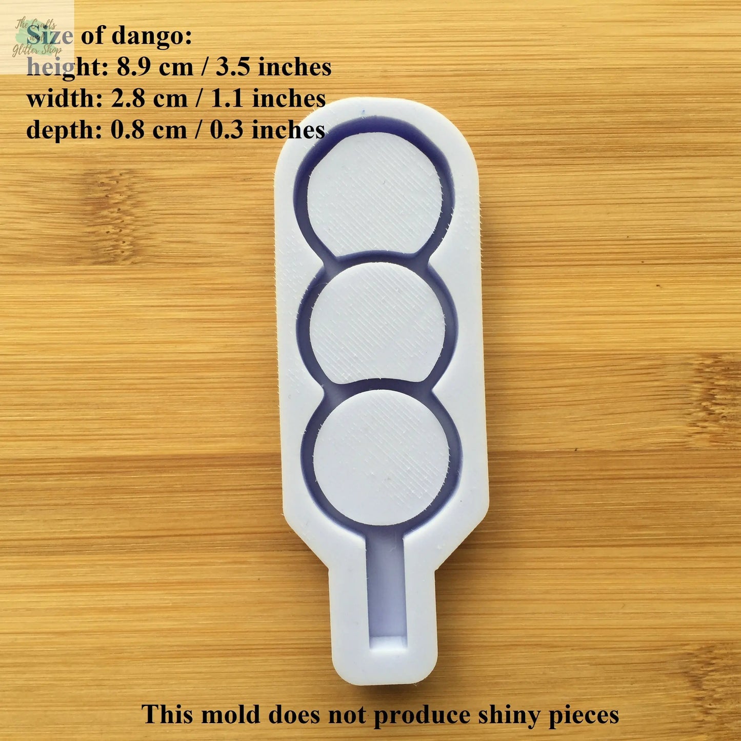 Dango Shaker Silicone Mold The Crafts and Glitter Shop