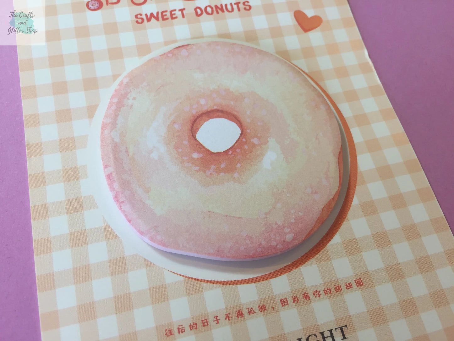 Donuts Sticky Notes The Crafts and Glitter Shop