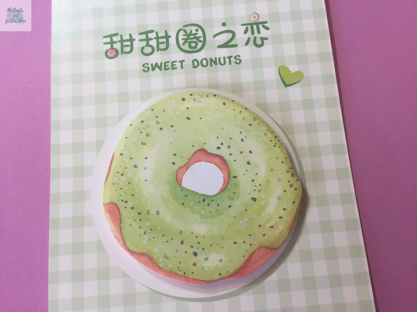 Donuts Sticky Notes The Crafts and Glitter Shop