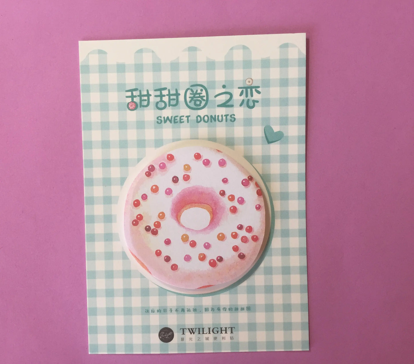 Donuts Sticky Notes The Crafts and Glitter Shop