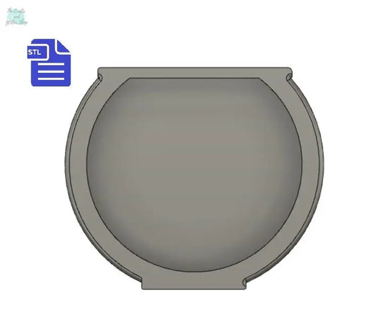 Fish Bowl Shaker STL File - for 3D printing - FILE ONLY - The Crafts and Glitter Shop