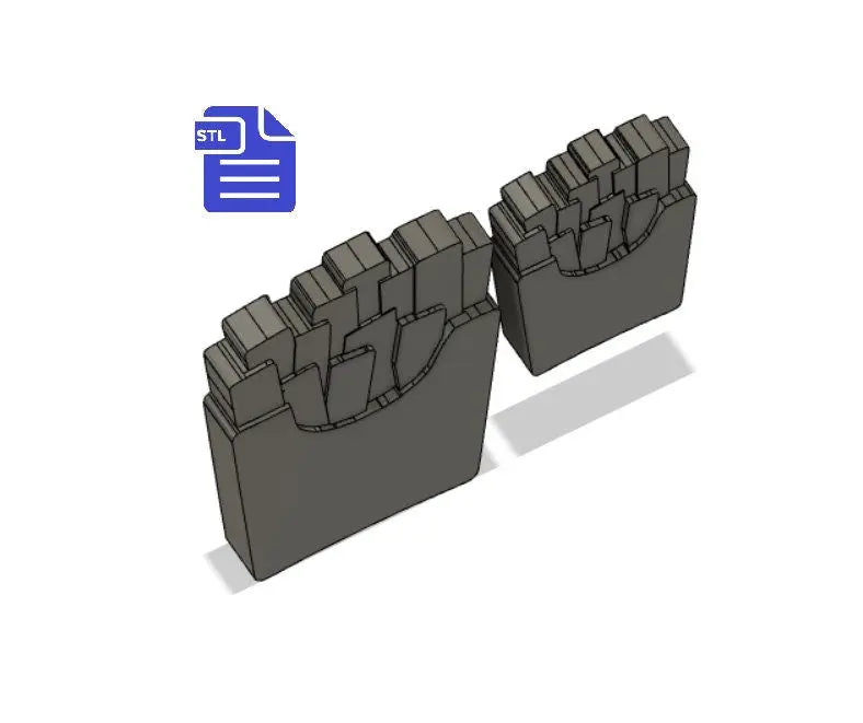 Fries STL File - for 3D printing - FILE ONLY - The Crafts and Glitter Shop