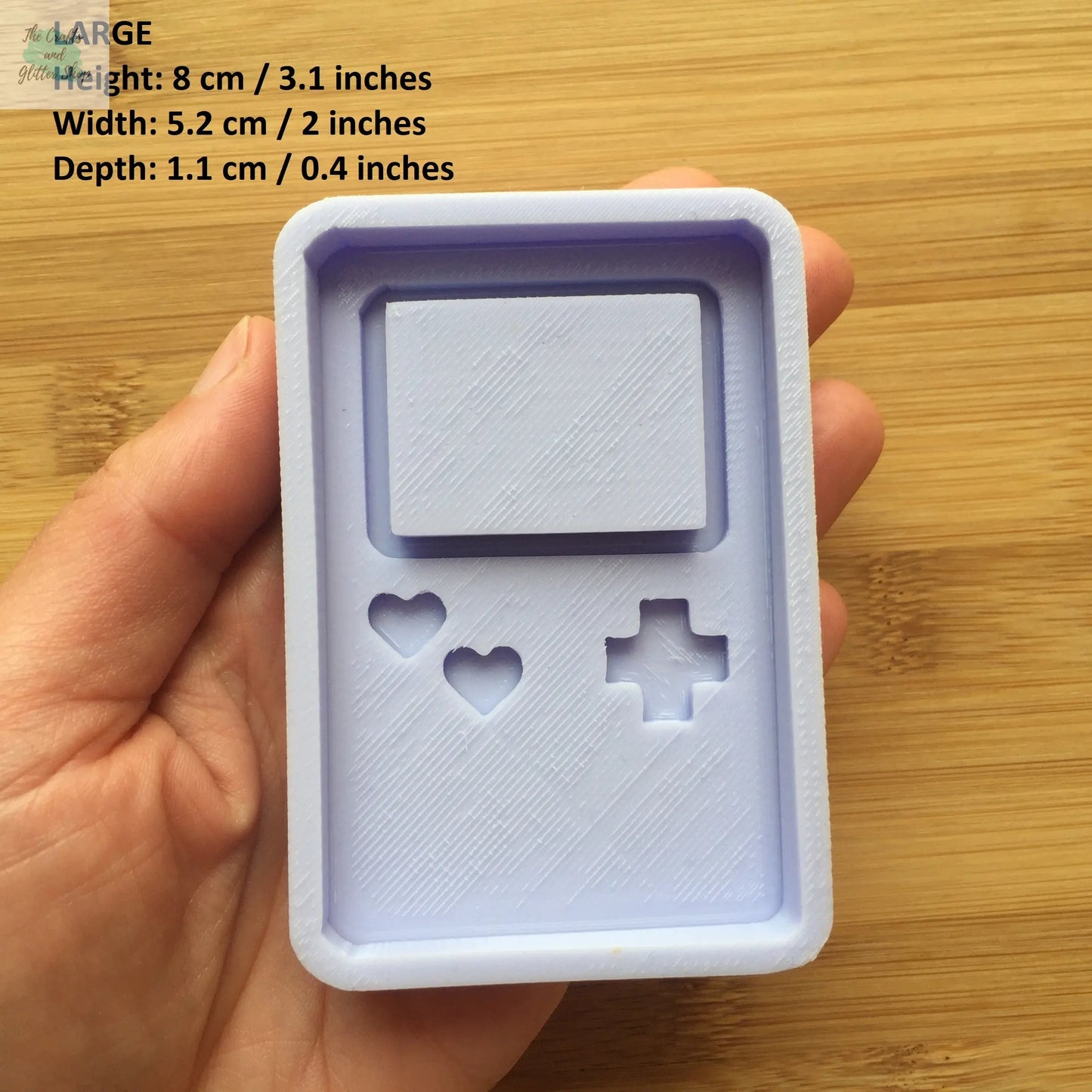 Game Console Shaker Silicone Mold The Crafts and Glitter Shop