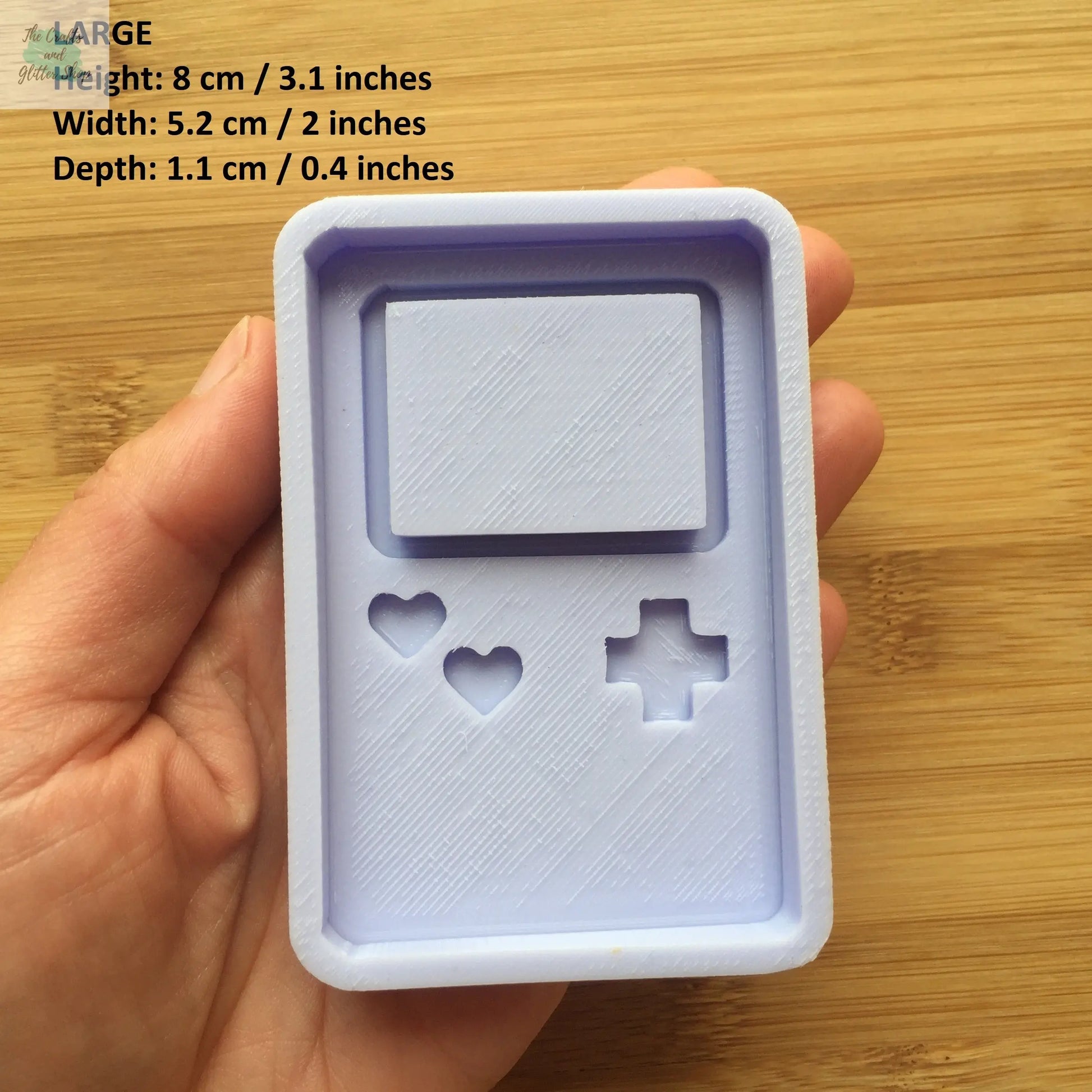 Game Console Shaker Silicone Mold The Crafts and Glitter Shop