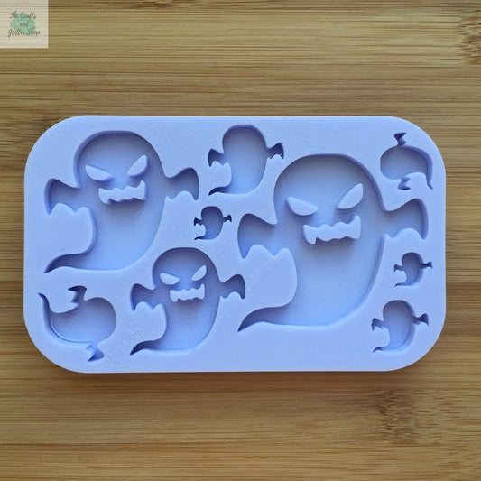 Ghosts Silicone Mold The Crafts and Glitter Shop