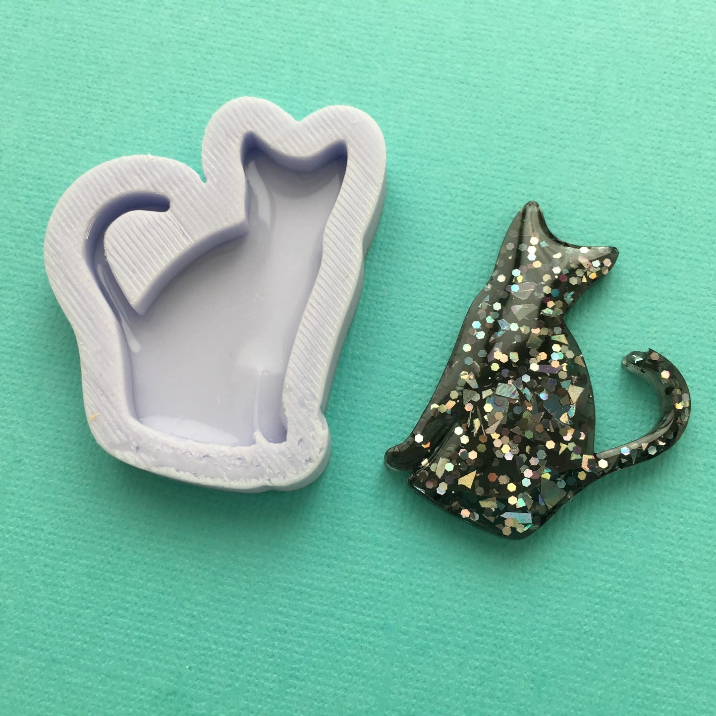 Halloween Silhouettes Silicone Mold