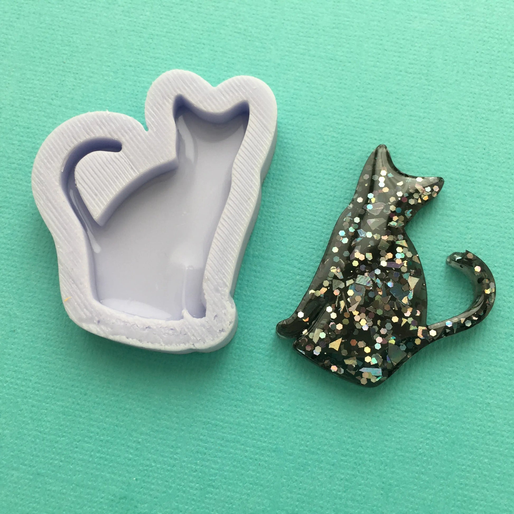 Halloween Silhouettes Silicone Mold