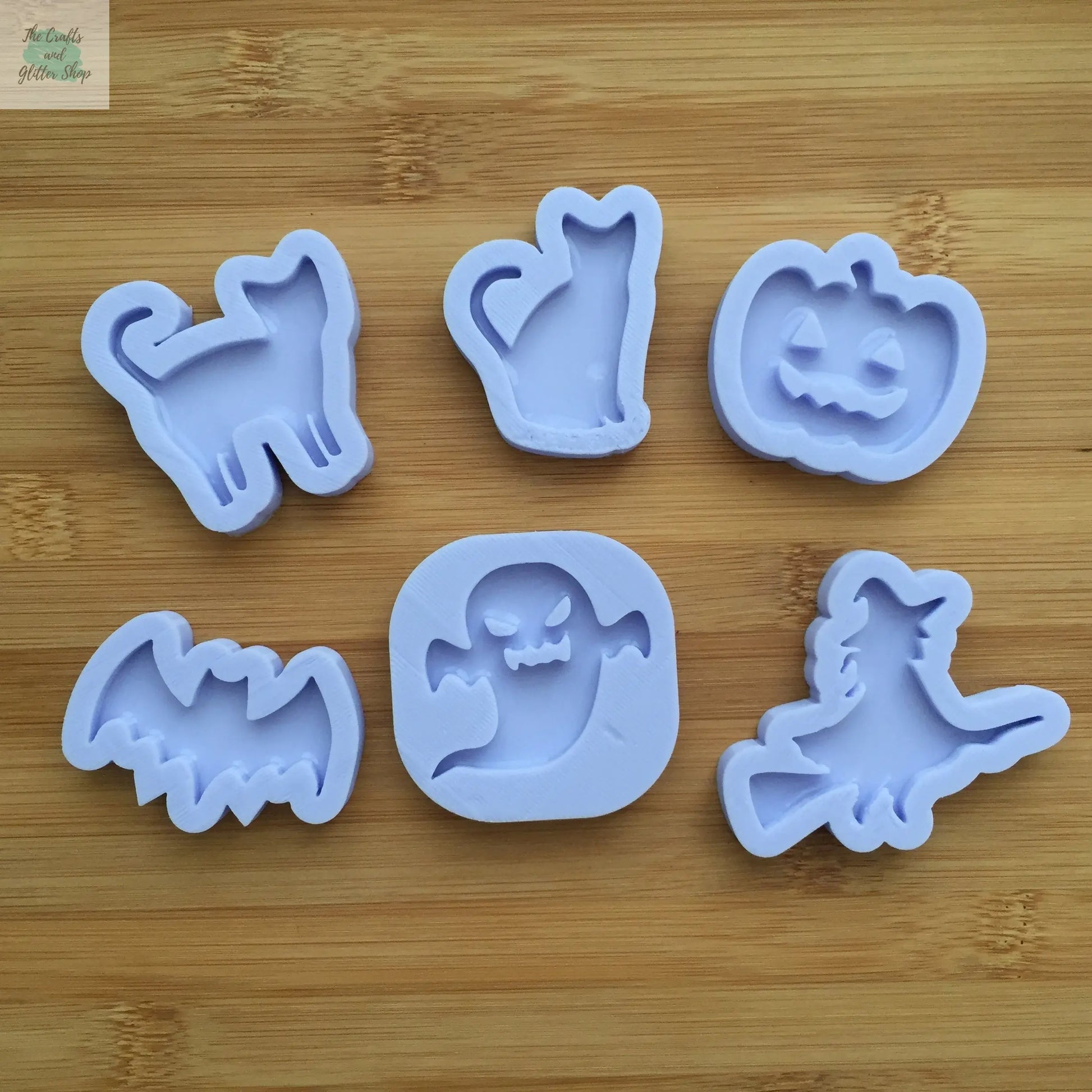 Halloween Silhouettes Silicone Mold