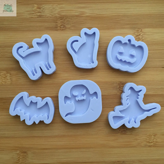 Halloween Silhouettes Silicone Mold