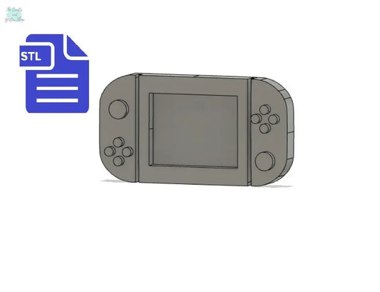Handheld Game Console STL File - for 3D printing - FILE ONLY - The Crafts and Glitter Shop