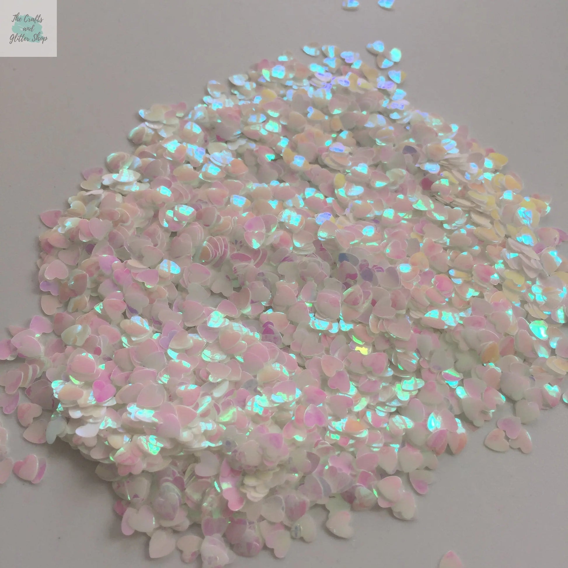 Heart Confetti - Various Colours The Crafts and Glitter Shop