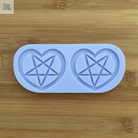 Heart Pentagram Silicone Mold
