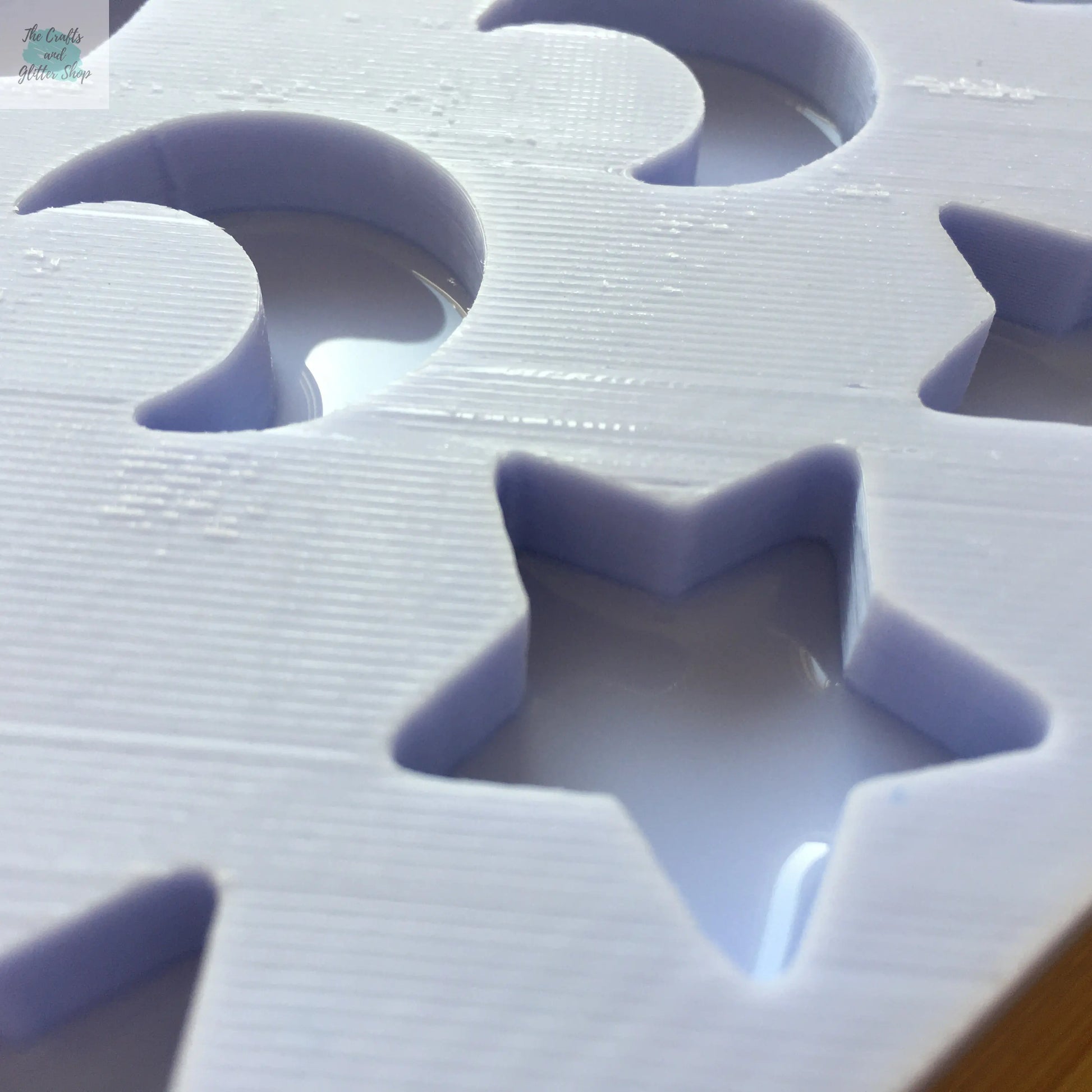Heart, Moon & Star Silicone Mold - The Crafts and Glitter Shop