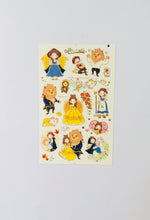 Load image into Gallery viewer, Beauty and the Beast Stickers - 1 Sheet