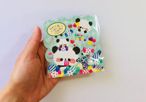 Marchen Friends Sticker Flakes - 50 pieces - Kawaii Panda Stickers