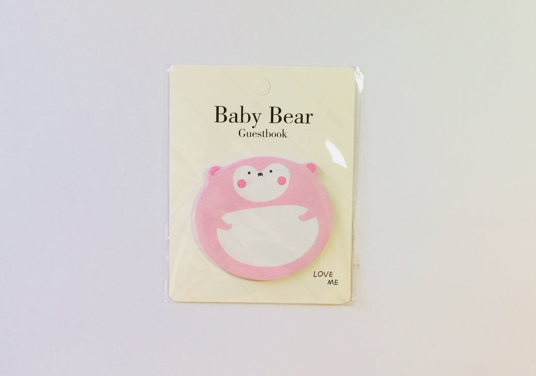 Baby Bear Sticky Notes Pad