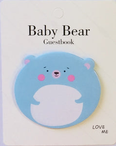 Baby Bear Sticky Notes Pad