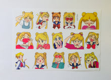 Load image into Gallery viewer, Sailor Moon Sticker Sheet