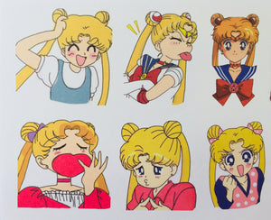 Sailor Moon Sticker Sheet