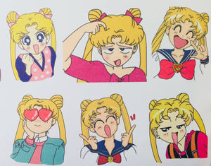 Sailor Moon Sticker Sheet