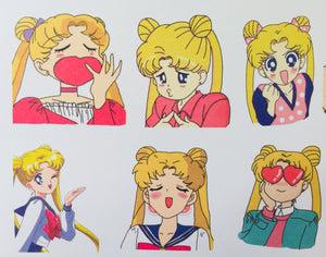 Sailor Moon Sticker Sheet