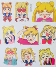 Load image into Gallery viewer, Sailor Moon Sticker Sheet