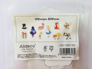50 pcs Alice Sticker Flakes