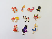 Load image into Gallery viewer, 50 pcs Alice Sticker Flakes