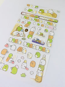 Sumikko Gurashi Stickers - 1 Sheet - Kawaii