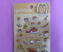 Load image into Gallery viewer, Gudetama Stickers - 1 Sheet - Kawaii Egg