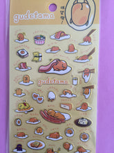 Load image into Gallery viewer, Gudetama Stickers - 1 Sheet - Kawaii Egg