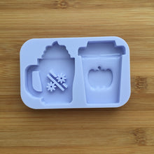 Load image into Gallery viewer, Latte Cups Silicone Mold