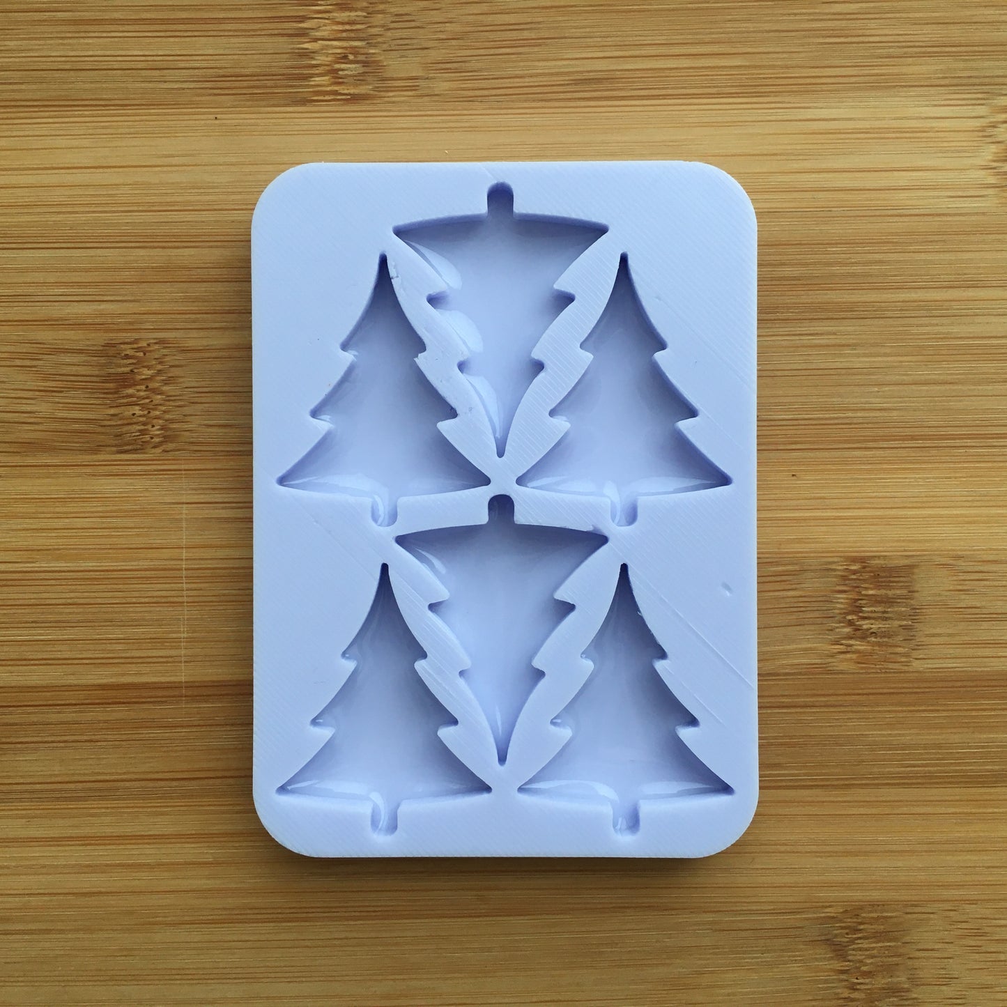 1.5 inch Winter Tree Silhouette Silicone Mold
