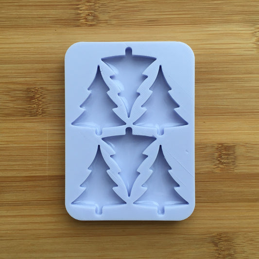 1.5 inch Winter Tree Silhouette Silicone Mold