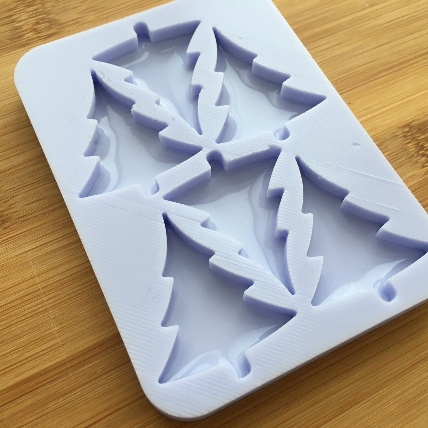 1.5 inch Winter Tree Silhouette Silicone Mold