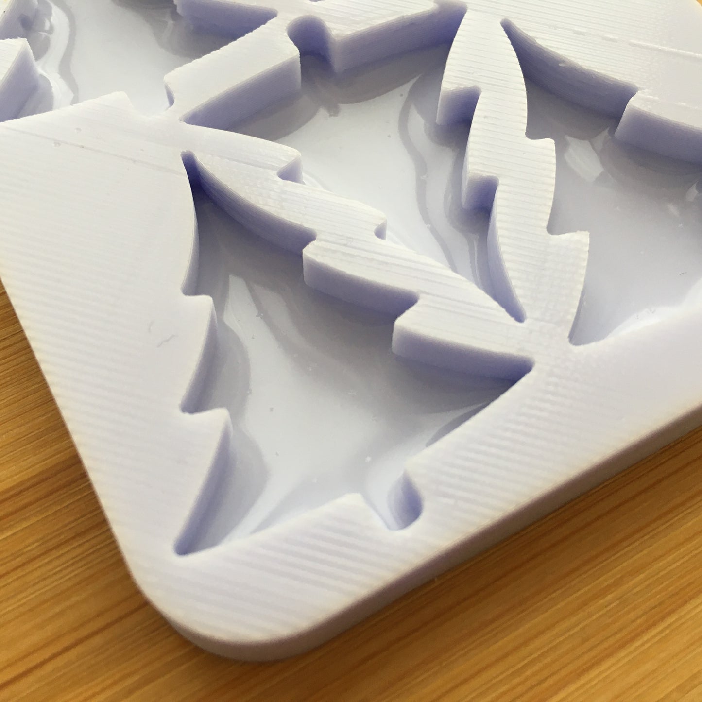1.5 inch Winter Tree Silhouette Silicone Mold