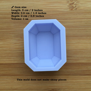 1 oz Gemstone Silicone Mold