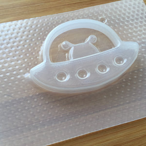 Alien UFO Shaker Plastic Mold