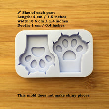 Load image into Gallery viewer, 1.5&quot; Kitten Paws Silicone Mold