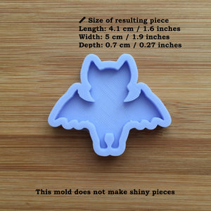 2" Cute Bat Silicone Mold